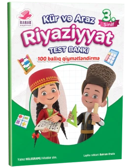 3-cü sinif Riyaziyyat Test Bankı