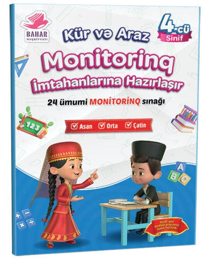 4-cü sinif Kür və Araz Monitorinq İmtahanlarına Hazırlaşır